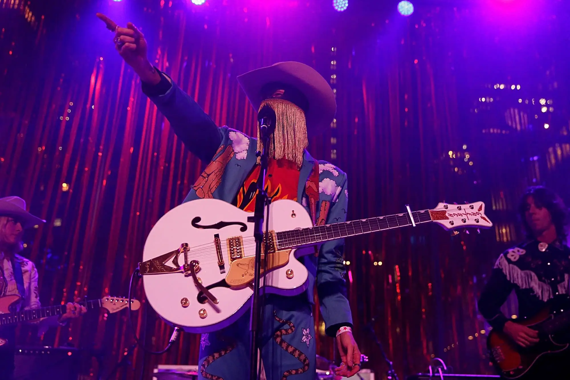 Audience at a Orville Peck concert